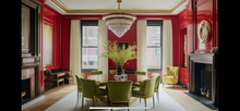 Load image into Gallery viewer, Original Mid-Century Large Carl Falkenstein Lamp, with Cranberry Glass