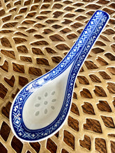 Load image into Gallery viewer, Collection of Chinese Rice Grain Porcelain bowels - 12 small, 12 spoons, 2 large