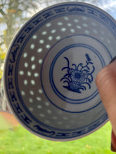 Load image into Gallery viewer, Collection of Chinese Rice Grain Porcelain bowels - 12 small, 12 spoons, 2 large