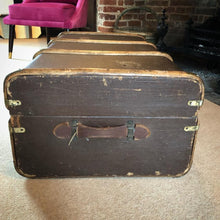 Load image into Gallery viewer, Vintage Steamer Trunk