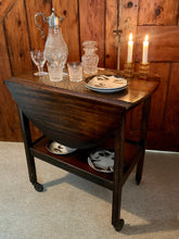 Load image into Gallery viewer, Lovely Oak Utility Cart, small dining table