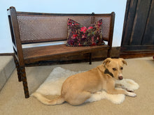 Load image into Gallery viewer, Antique Cane Bench Seat