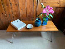 Load image into Gallery viewer, 1970’s Coffee Table with Industrial Legs