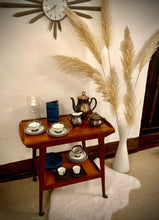 Load image into Gallery viewer, Mid Century Teak Drinks / Utility Trolley