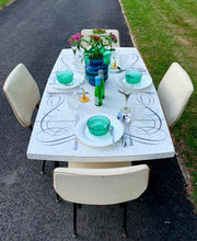 Load image into Gallery viewer, Original 1950’s Formica Dining Table & Chairs