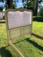 Load image into Gallery viewer, Vintage French Single Bed Frame
