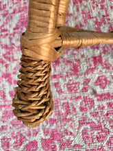 Load image into Gallery viewer, Vintage 1930’s Wicker Foot Stall