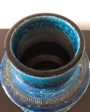 Load image into Gallery viewer, Bitossi Rimini Blu vase by Aldo Londi