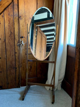 Load image into Gallery viewer, Antique Arts & Crafts Cheval Mirror
