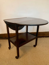 Load image into Gallery viewer, Lovely Oak Utility Cart, small dining table