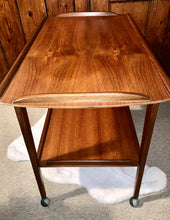 Load image into Gallery viewer, Mid Century Teak Drinks / Utility Trolley