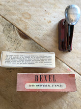 Load image into Gallery viewer, Vintage Rexel Universal Stapler with Staples!