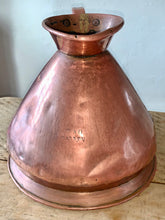 Load image into Gallery viewer, Large 19th Century Antique Two Gallon Copper  Haystack Measuring Jug