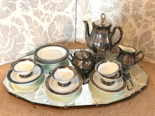 Load image into Gallery viewer, Beautiful Vintage China Coffee / Chocolate Set