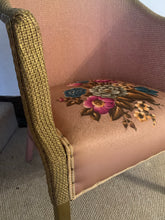Load image into Gallery viewer, Pretty Pink Lloyd Loom Bedroom Chair