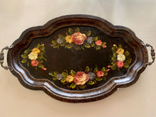 Load image into Gallery viewer, Victorian English Papier Mache Tray, Calling Card Tray