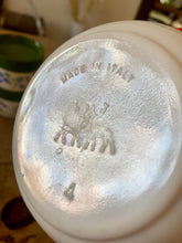 Load image into Gallery viewer, 1950s Vintage Milk Glass Stackable Storage Pots with Forget-me-Not Flower Design, made by Cerve