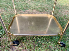 Load image into Gallery viewer, 1960’s 2 Tiered Drinks Trolley
