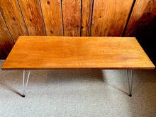 Load image into Gallery viewer, 1970’s Coffee Table with Industrial Legs