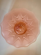 Load image into Gallery viewer, 1960’s Frosted Pink Glass Afternoon Tea Set