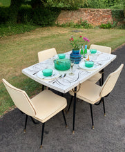 Load image into Gallery viewer, Original 1950’s Formica Dining Table & Chairs