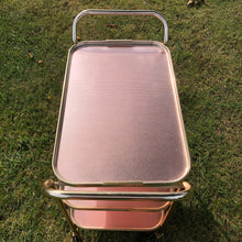 Load image into Gallery viewer, Pretty in Pink Vintage Tea / Drinks Trolley