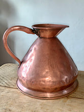 Load image into Gallery viewer, Large 19th Century Antique Two Gallon Copper  Haystack Measuring Jug