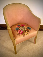 Load image into Gallery viewer, Pretty Pink Lloyd Loom Bedroom Chair