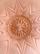 Load image into Gallery viewer, 1960’s Frosted Pink Glass Afternoon Tea Set