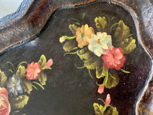 Load image into Gallery viewer, Victorian English Papier Mache Tray, Calling Card Tray