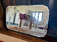 Load image into Gallery viewer, Large Pyramid Etching Art Deco Mirror