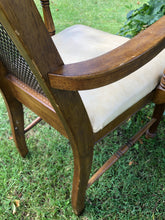 Load image into Gallery viewer, Old Cane Back Carver Armchair