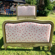 Load image into Gallery viewer, Vintage French Single Bed Frame