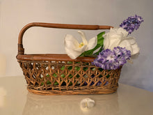 Load image into Gallery viewer, Lovely Bamboo and Cane Vegetable / Flower Basket