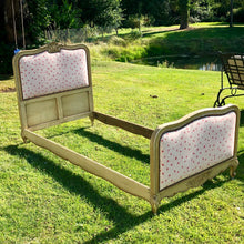 Load image into Gallery viewer, Vintage French Single Bed Frame