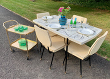 Load image into Gallery viewer, Original 1950’s Formica Dining Table & Chairs
