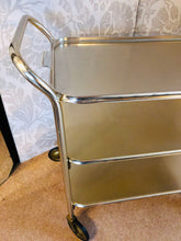 Load image into Gallery viewer, Vintage 1970’s Drinks Trolley
