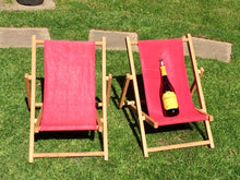Load image into Gallery viewer, Pair of Children’s Deck Chairs