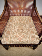 Load image into Gallery viewer, 19th Century Oak Barley Twist Bergere Armchair
