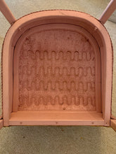Load image into Gallery viewer, Pretty Pink Lloyd Loom Bedroom Chair