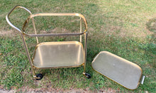 Load image into Gallery viewer, 1960’s 2 Tiered Drinks Trolley