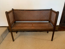 Load image into Gallery viewer, Antique Cane Bench Seat