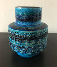Load image into Gallery viewer, Bitossi Rimini Blu vase by Aldo Londi