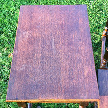 Load image into Gallery viewer, Nest of 3 Heavy Solid Oak Tables