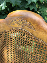 Load image into Gallery viewer, Old Cane Back Carver Armchair