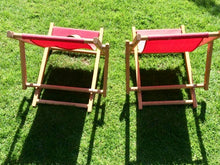 Load image into Gallery viewer, Pair of Children’s Deck Chairs