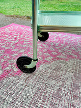 Load image into Gallery viewer, Original Mint Green Woodmet Cocktail Drinks Trolley