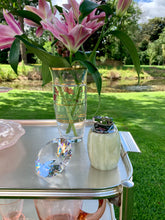 Load image into Gallery viewer, Original Soft Gold Woodmet Cocktail Drinks Trolley