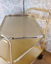 Load image into Gallery viewer, Vintage 1970’s Drinks Trolley