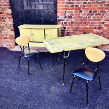 Load image into Gallery viewer, Original 1960s Formica dining set